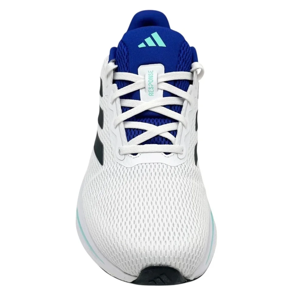 adidas Mens Response Athletic Running‎ Shoe Size 9.5 White/Aurora Ink/Flash Aqua